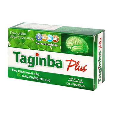 Thực phẩm bảo vệ sức khỏe Taginba Plus (30 viên)