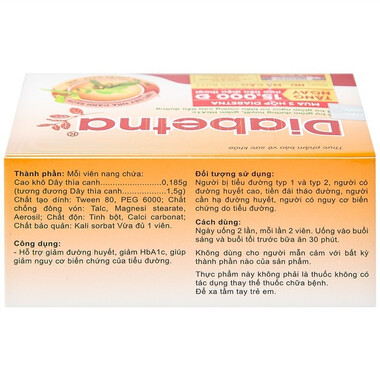 Thực phẩm bảo vệ sức khỏe Diabetna (40 viên)