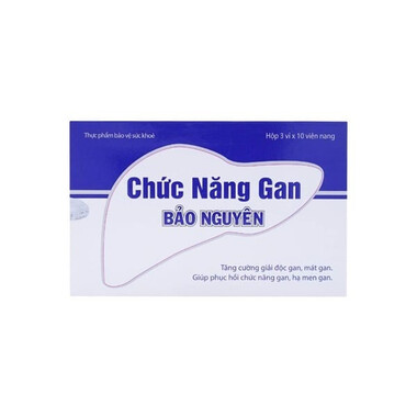 Thực phẩm bảo vệ sức khoẻ Chức Năng Gan Bảo Nguyên (30 viên)