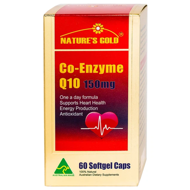 Thực phẩm bảo vệ sức khỏe Co-Enzyme Q10 150mg (60 viên)