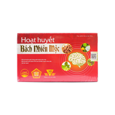 Thực Phẩm Bảo Vệ Sức Khỏe Hoạt Huyết Bách Nhiên Mộc (30 viên)