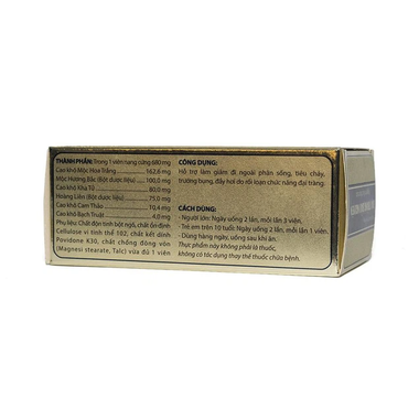 Thực phẩm bảo vệ sức khỏe Đại tràng Bảo Nguyên (50 viên)