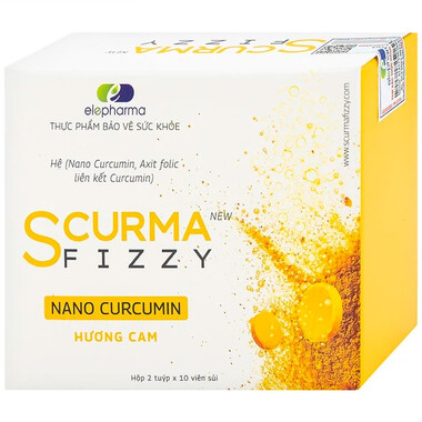 Thực phẩm bảo vệ sức khỏe Scurma Fizzy New (20 viên)