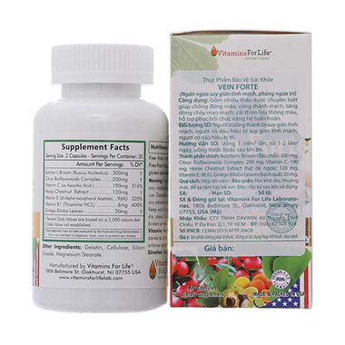 Thực phẩm bảo vệ sức khỏe Vein Forte (60 viên )