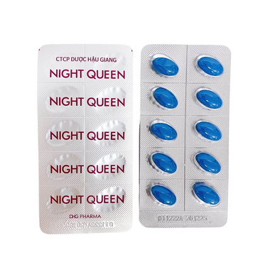 Thực phẩm bảo vệ sức khỏe Night Queen (3 vỉ x 10 viên)