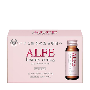 Thực phẩm bảo vệ sức khỏe Alfe Beauty Conc (10 Chai x 50ml)