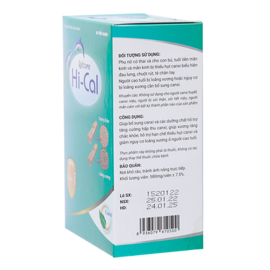Thực phẩm bảo vệ sức khỏe Avisure Hi-Cal (60 viên)