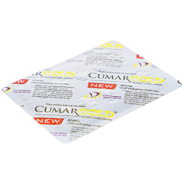 Thực phẩm bảo vệ sức khỏe Cumargold New (30 viên)