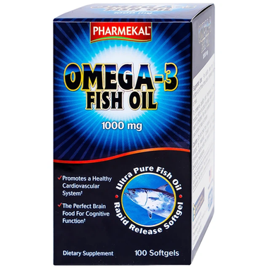 Thực phẩm bảo vệ sức khỏe Omega-3 Fish Oil 1000mg (100 viên)