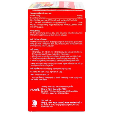 Thực phẩm bảo vệ sức khỏe Ích Niệu Khang (80 Viên)