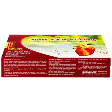 Thực phẩm bảo vệ sức khỏe Ninh Tâm Vương (30 viên)