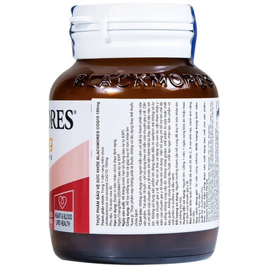 Thực phẩm bảo vệ sức khỏe Blackmores CoQ10 150mg (30 viên)
Thực phẩm bảo vệ sức khỏe Blackmores CoQ10 150mg (30 viên)