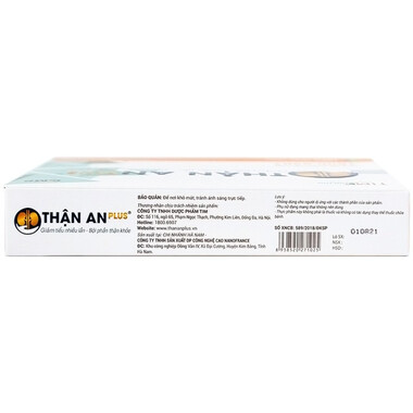 Thực phẩm bảo vệ sức khỏe Thận An Plus (2 vỉ x 10 viên)