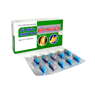 Thực phẩm bảo vệ sức khỏe tê nhức chân tay Bảo Nguyên (30 Viên)