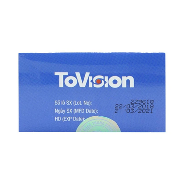 Thực phẩm bảo vệ sức khỏe ToVision (30 viên)