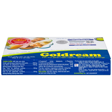 Thực phẩm bảo vệ sức khỏe Goldream (20 viên)
