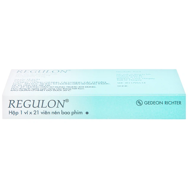 Thuốc tránh thai hằng ngày Regulon (1 vỉ x 21 viên)