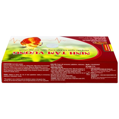 Thực phẩm bảo vệ sức khỏe Ninh Tâm Vương (30 viên)