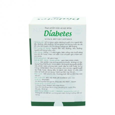 Thực phẩm bảo vệ sức khỏe Nucos Diabetes (60 viên)