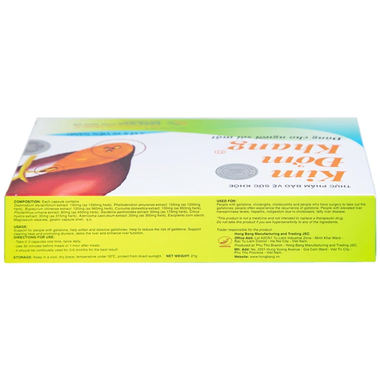 Thực phẩm bảo vệ sức khỏe Kim Đởm Khang (30 Viên)