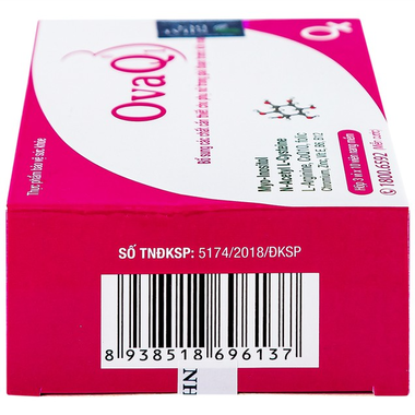Thực phẩm bảo vệ sức khỏe Ovaq1 (30 Viên)