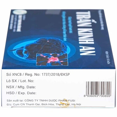Thực phẩm bảo vệ sức khoẻ viên nang Trấn Kinh An (hộp 3 vỉ x 10 viên)