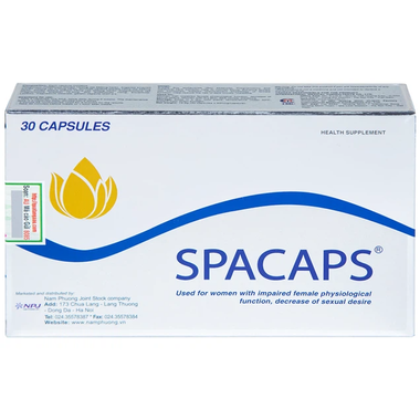 Thực phẩm bảo vệ sức khỏe Spacaps® (30 viên)