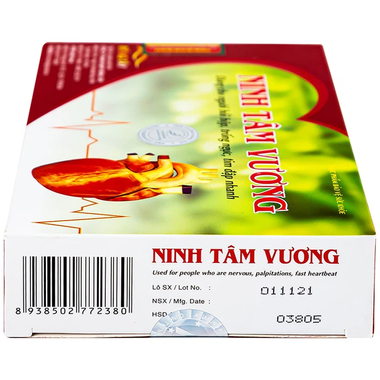 Thực phẩm bảo vệ sức khỏe Ninh Tâm Vương (30 viên)