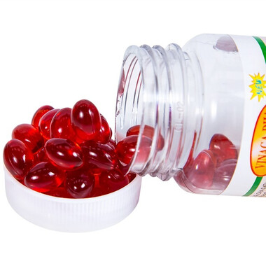 Thực phẩm bảo vệ sức khỏe Dầu Gấc Viên Nang Vinaga DHA (100 viên)