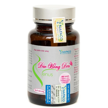 Thực phẩm bảo vệ sức khỏe Đào Hồng Đơn Venus (60 viên)