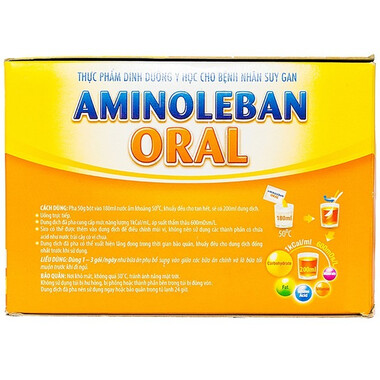 Bột pha Aminoleban Oral hỗ trợ bệnh nhân suy gan (50g x 10 gói)