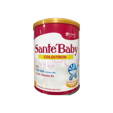 Bột sữa non Sante Baby nâng cao sức đề kháng cho trẻ từ 0 Đến 12 Tháng Tuổi  (400g)