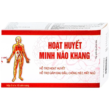 Thực phẩm bảo vệ sức khoẻ Hoạt Huyết Minh Não Khang Extra (30 viên)