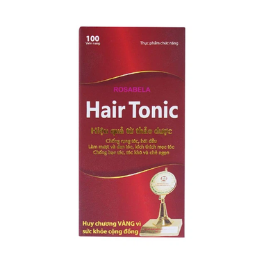 Thực phẩm bảo vệ sức khỏe Rosabela Hair Tonic (100 viên)