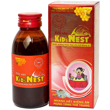 Thực phẩm dinh dưỡng y học Yến sào Kid&#039;s Nest (120ml)
