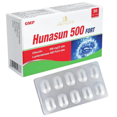 Thực phẩm bảo vệ sức khỏe Hunasun 500 Fort (30 viên)