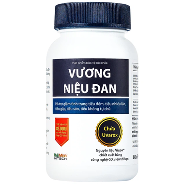Thực phẩm bảo vệ sức khỏe Vương Niệu Đan (80 viên)