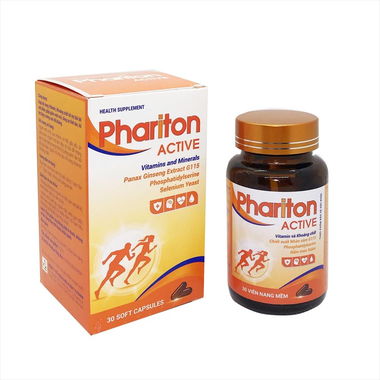 Thực phẩm bảo vệ sức khỏe Phariton Active (30 viên)