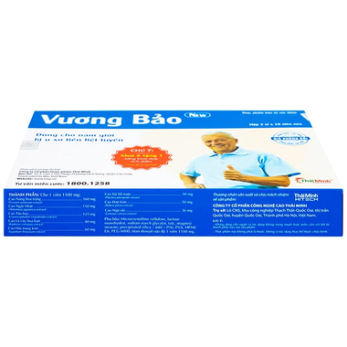 Thực phẩm bảo vệ sức khoẻ Vương Bảo (20 viên)