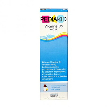 Thực phẩm bảo vệ sức khỏe Pediakid Vitamin D3 (20ml)