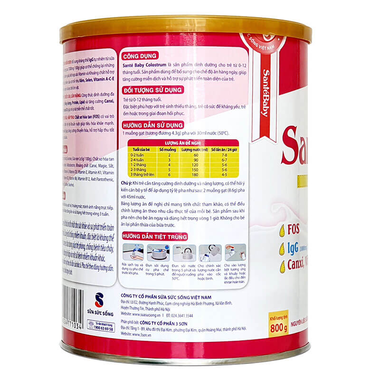 Bột sữa non Sante Baby nâng cao sức đề kháng cho trẻ từ 0 Đến 12 Tháng Tuổi  (400g)