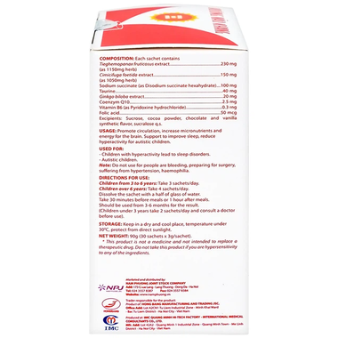 Thực phẩm bảo vệ sức khỏe Vương Não Khang (30 gói x 3g)