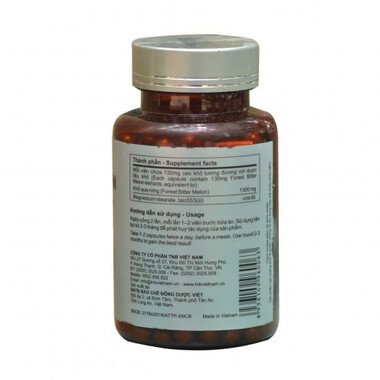Thực phẩm bảo vệ sức khỏe Khổ Qua Rừng (90 Viên)