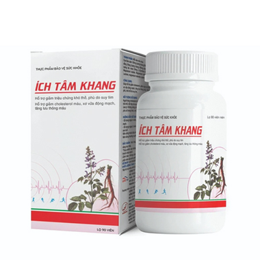 Thực phẩm bảo vệ sức khỏe Ích Tâm Khang (180 viên)