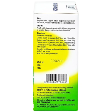 Thực phẩm bảo vệ sức khỏe Nopanho (125ml)