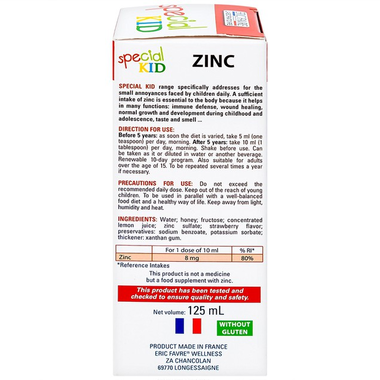 Thực phẩm bảo vệ sức khỏe Special Kid Zinc (125ml)