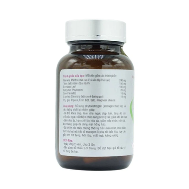 Thực phẩm bảo vệ sức khỏe Đào Hồng Đơn Venus (60 viên)
