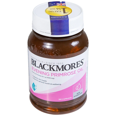 Thực phẩm bảo vệ sức khỏe Blackmores Evening Primrose Oil (190 viên)