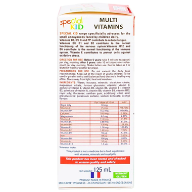 Thực phẩm bảo vệ sức khỏe Special Kid Multivitamine (125ml)