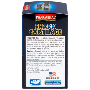 Thực phẩm bảo vệ sức khỏe Shark Cartilage (60 viên)